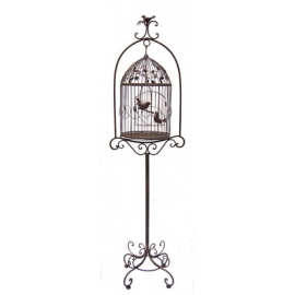 鳥籠(y14486鐵材藝術-鐵材傢飾系列-鳥籠)